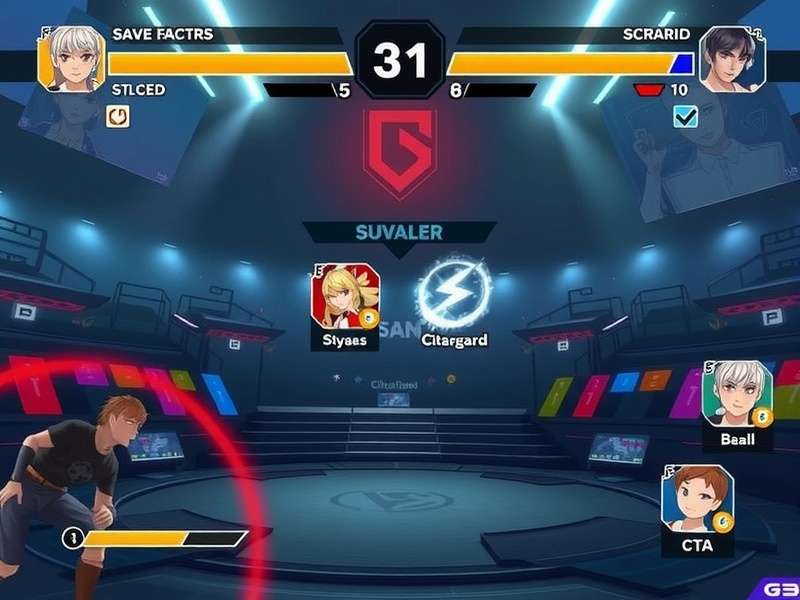 Squal L Challenger gameplay screenshot showing character battles